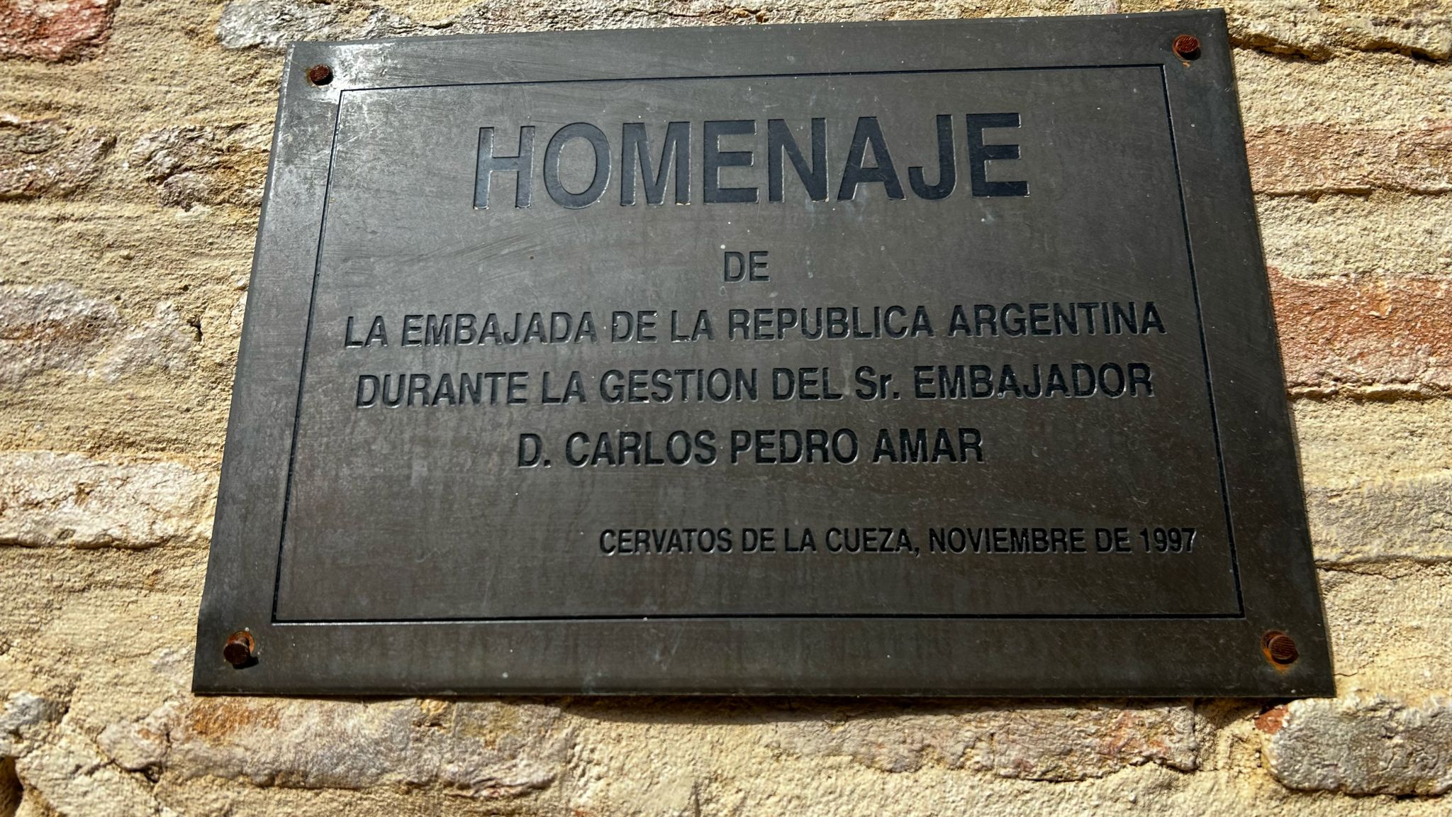Casa Museo General San Martín en Cervatos de la Cueza, España