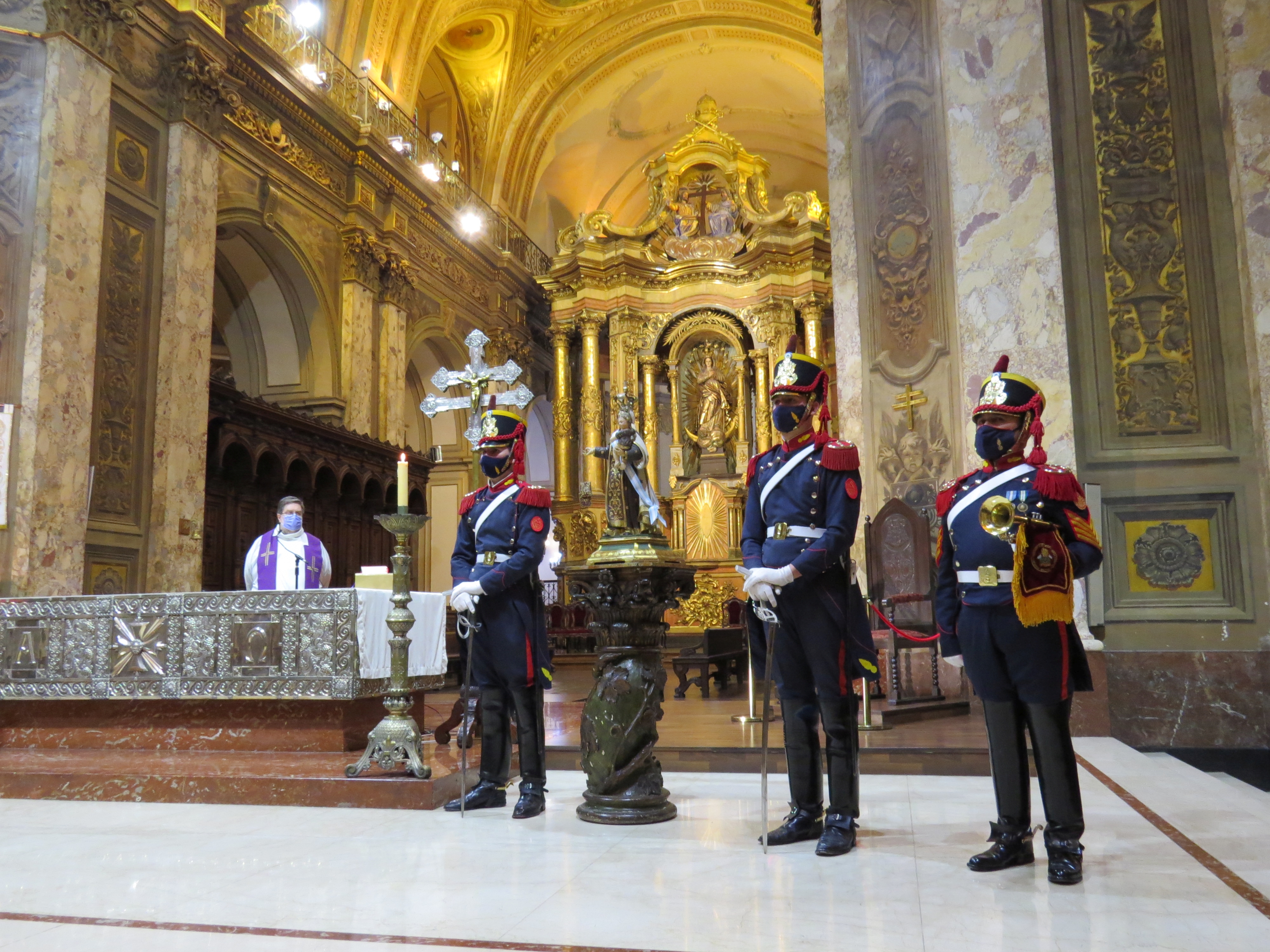 Homenaje a San Martín en la Catedral Metropolitana