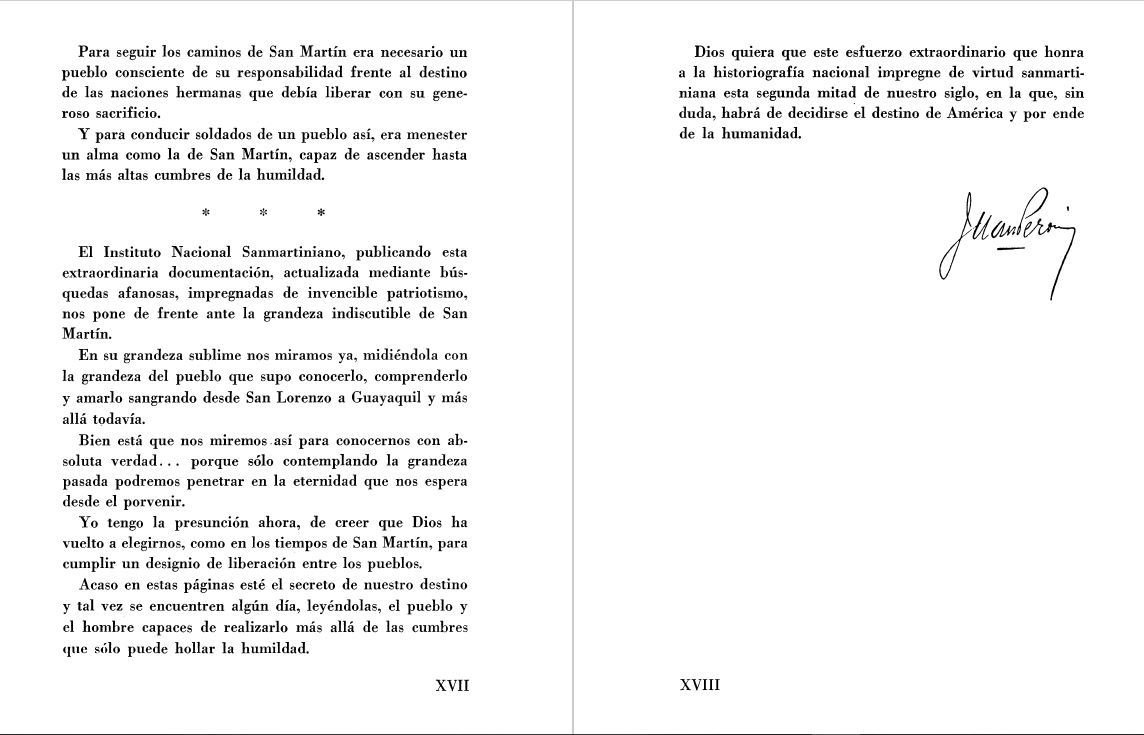 Documentos para la Historia del Libertador General San Martín