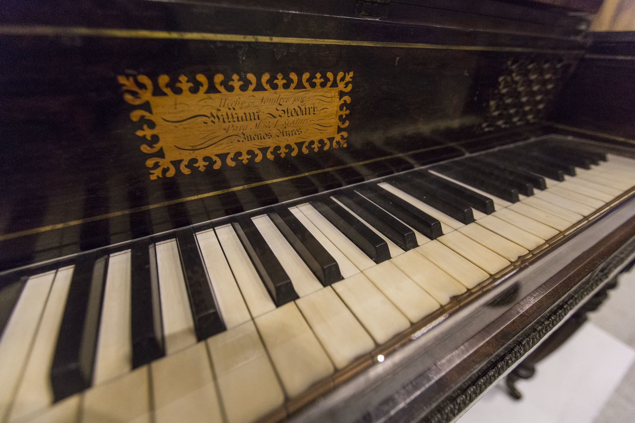 El pianoforte de Mariquita en el Museo Histórico Nacional