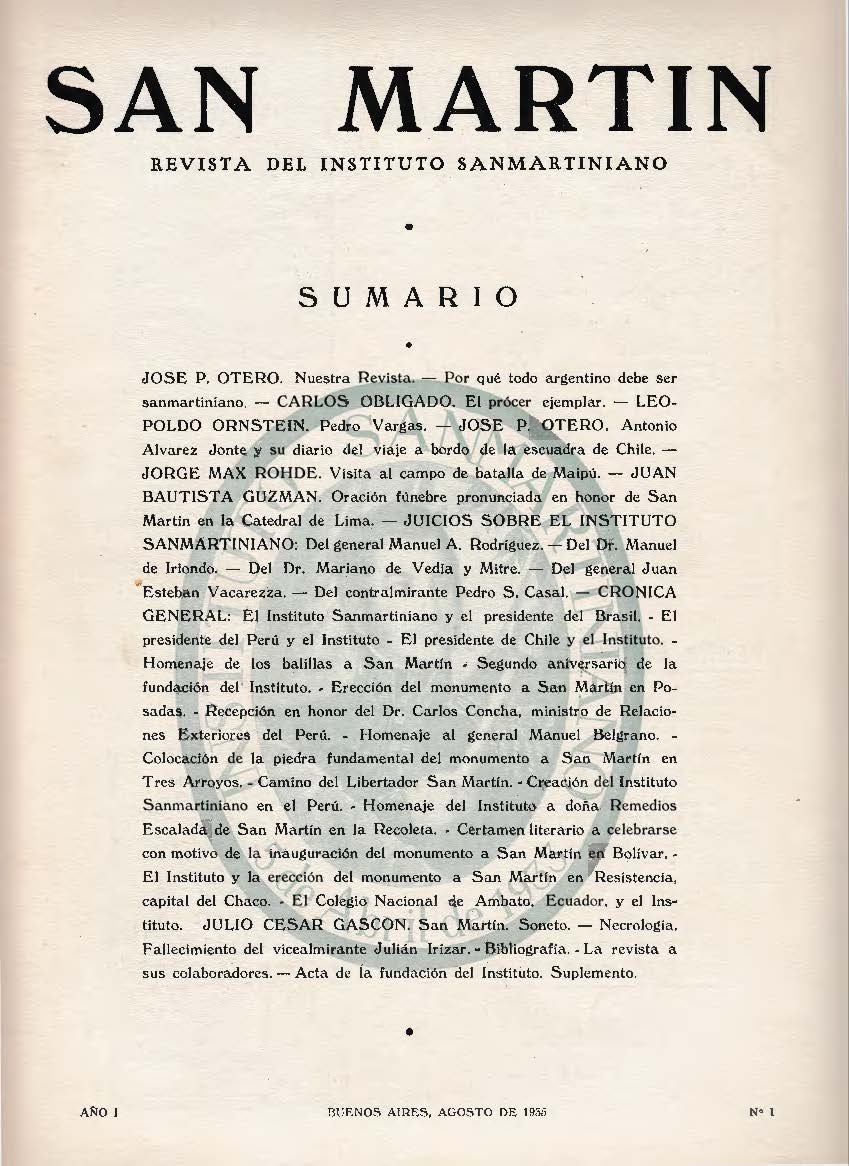 Revista N°1 - 1935