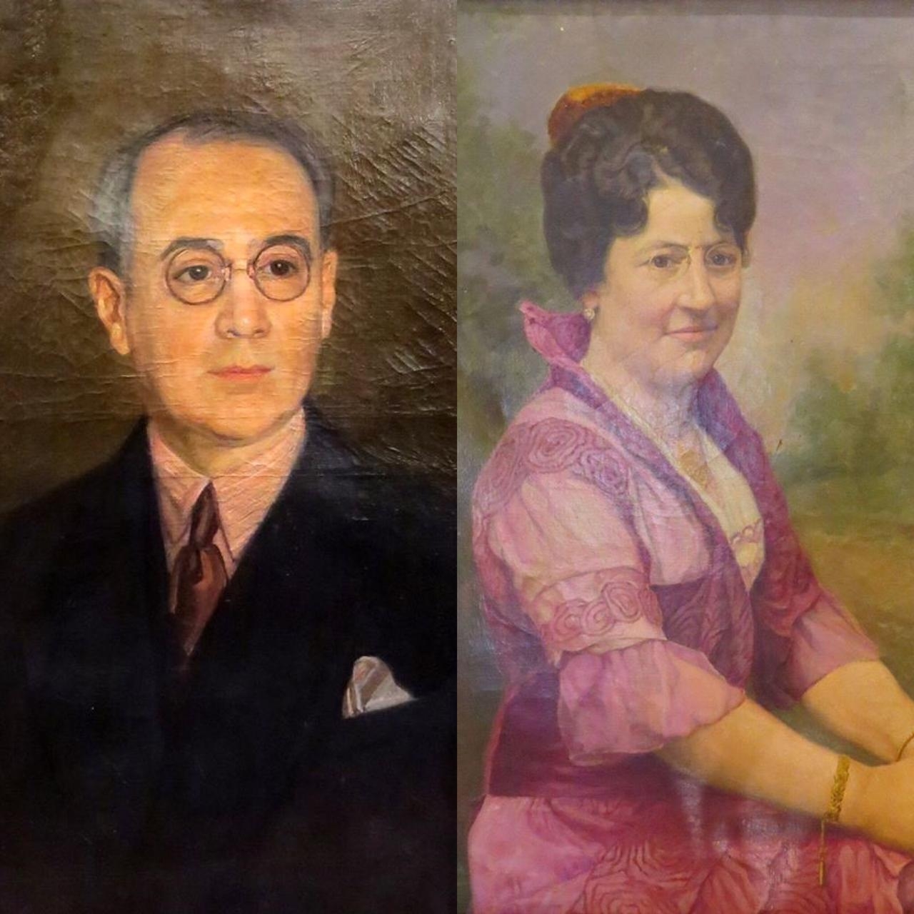 José Pacífico Otero y Manuela Stegmann